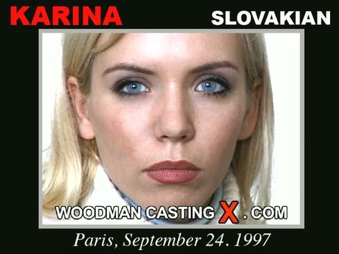 Karina - `Karina casting` - by Pierre Woodman for WOODMANCASTINGX Karina - `Karina casting` - by Pierre Woodman for WOODMANCASTINGX