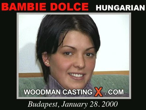 Bambie Dolce - `Bambie Dolce casting` - by Pierre Woodman for WOODMANCASTINGX Bambie Dolce - `Bambie Dolce casting` - by Pierre Woodman for WOODMANCASTINGX