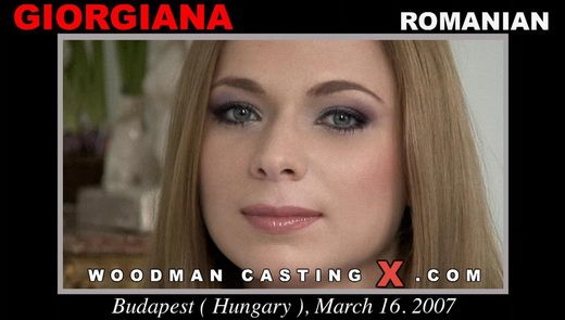 Giorgiana - `Giorgiana casting` - by Pierre Woodman for WOODMANCASTINGX Giorgiana - `Giorgiana casting` - by Pierre Woodman for WOODMANCASTINGX