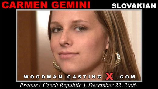 Carmen Gemini - `Carmen Gemini casting` - by Pierre Woodman for WOODMANCASTINGX Carmen Gemini - `Carmen Gemini casting` - by Pierre Woodman for WOODMANCASTINGX