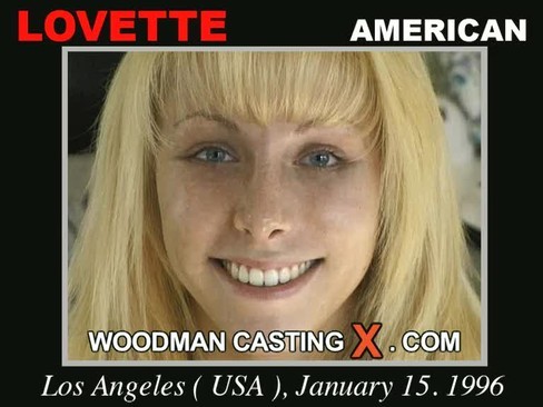 Lovette - `Lovette casting` - by Pierre Woodman for WOODMANCASTINGX Lovette - `Lovette casting` - by Pierre Woodman for WOODMANCASTINGX
