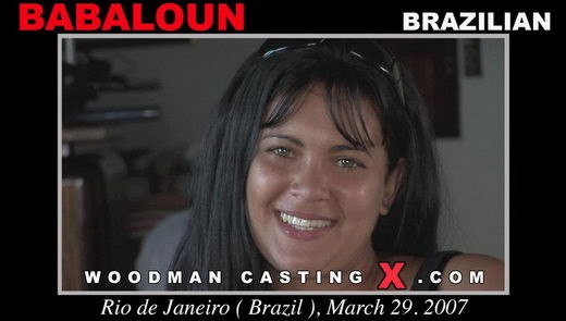 Babaloun - `Babaloun casting` - by Pierre Woodman for WOODMANCASTINGX Babaloun - `Babaloun casting` - by Pierre Woodman for WOODMANCASTINGX