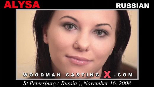 Alysa - `Alysa casting` - by Pierre Woodman for WOODMANCASTINGX Alysa - `Alysa casting` - by Pierre Woodman for WOODMANCASTINGX