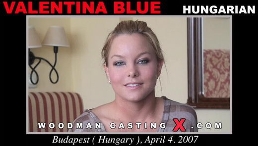 Valentina Blue - `Valentina Blue casting` - by Pierre Woodman for WOODMANCASTINGX Valentina Blue - `Valentina Blue casting` - by Pierre Woodman for WOODMANCASTINGX