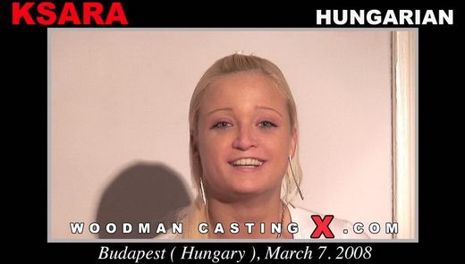 Ksara - `Ksara casting` - by Pierre Woodman for WOODMANCASTINGX Ksara - `Ksara casting` - by Pierre Woodman for WOODMANCASTINGX