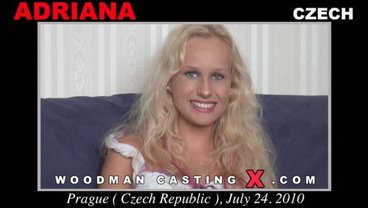 Adriana - `Adriana casting` - by Pierre Woodman for WOODMANCASTINGX Adriana - `Adriana casting` - by Pierre Woodman for WOODMANCASTINGX