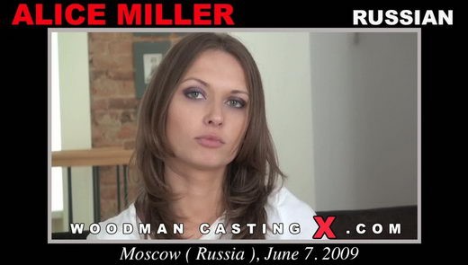 Alice Miller - `Alice Miller casting` - by Pierre Woodman for WOODMANCASTINGX Alice Miller - `Alice Miller casting` - by Pierre Woodman for WOODMANCASTINGX