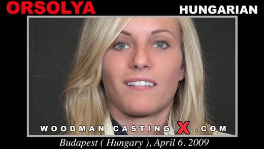 Orsolya - `Orsolya casting` - by Pierre Woodman for WOODMANCASTINGX Orsolya - `Orsolya casting` - by Pierre Woodman for WOODMANCASTINGX