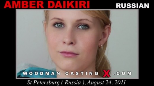 Amber Daikiri - `Amber Daikiri casting` - by Pierre Woodman for WOODMANCASTINGX Amber Daikiri - `Amber Daikiri casting` - by Pierre Woodman for WOODMANCASTINGX