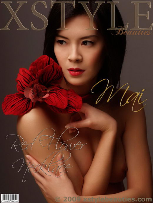 Mai - `Red Flower Necklace` - for XSTYLEBEAUTIES Mai - `Red Flower Necklace` - for XSTYLEBEAUTIES