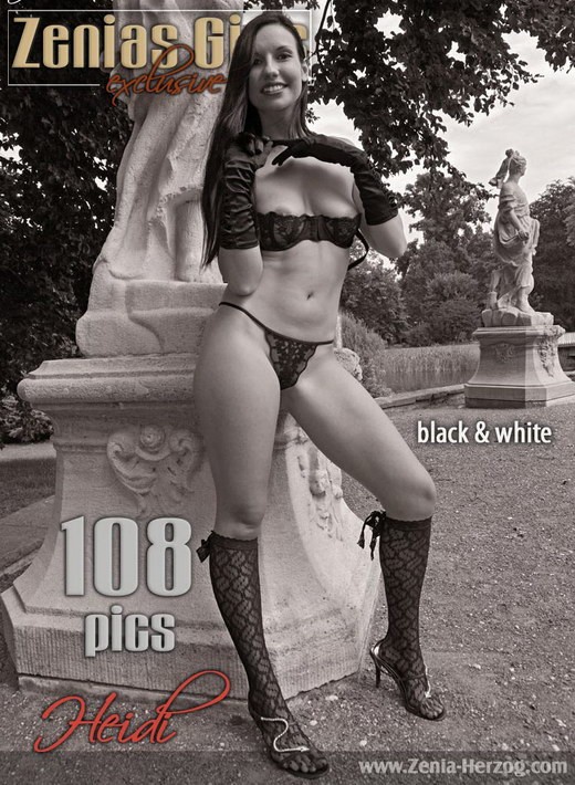 Heidi - `Black & White` - by Carlos Ridago for ZENIA-HERZOG Heidi - `Black & White` - by Carlos Ridago for ZENIA-HERZOG