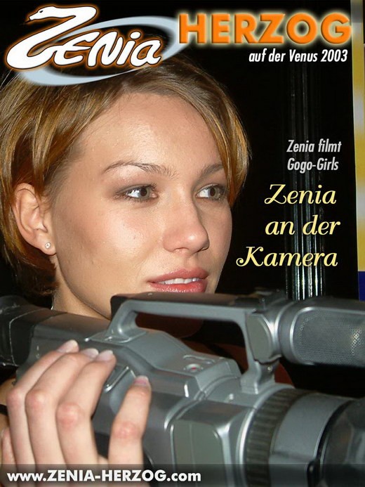 Zenia - `Zenia an der Kamera` - by Carlos Ridago for ZENIA-HERZOG Zenia - `Zenia an der Kamera` - by Carlos Ridago for ZENIA-HERZOG